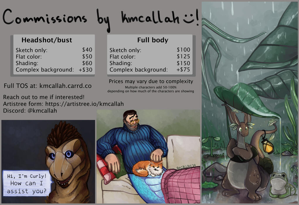 commission information